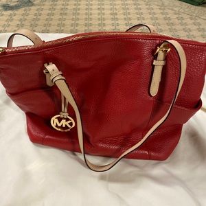 Really fun red Michael Kors  bag